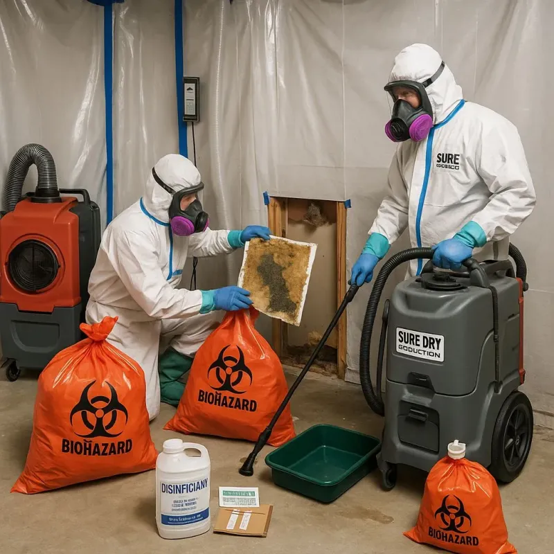 Contaminated Water Handling Protocols process in Minor, AL