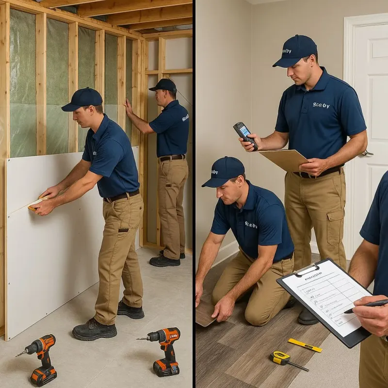 Repairs and Reconstruction process in Minor, AL