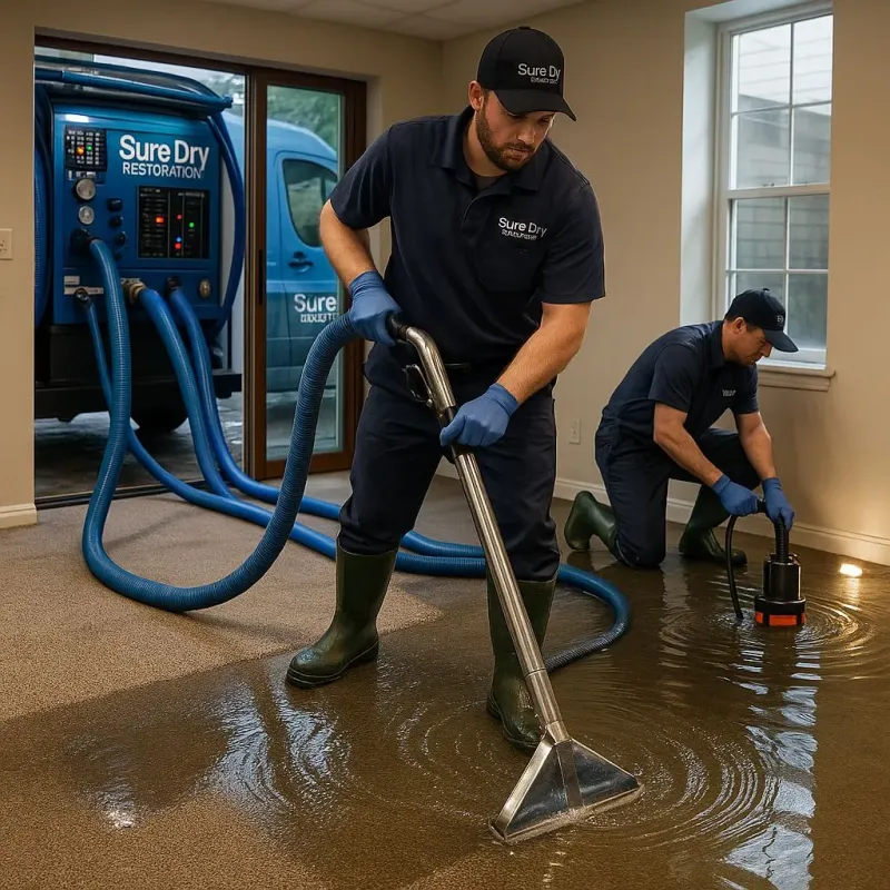 Water Extraction and Removal process in Minor, AL